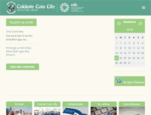 Tablet Screenshot of colaistecoislife.ie